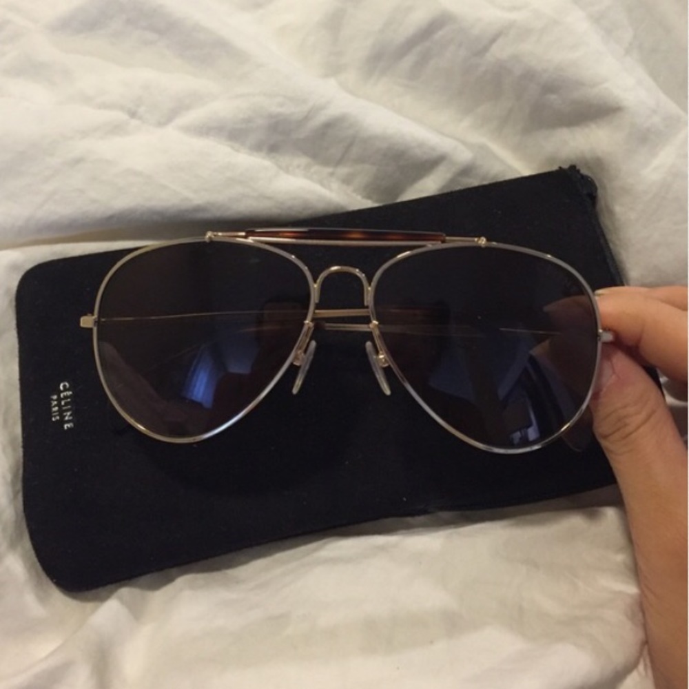 céline gold aviators - Picture 1 of 4